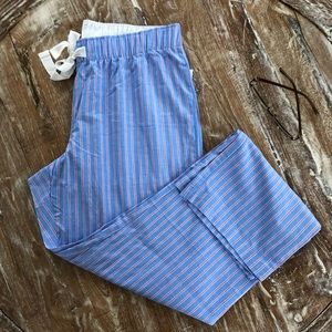 Striped pj pants adult size small